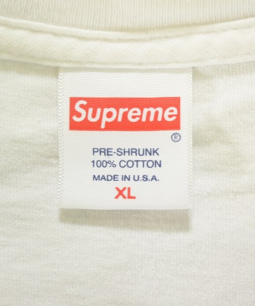 Supreme（シュプリーム）Tシャツ・カットソー 白 サイズ:XL メンズ/2200707131047