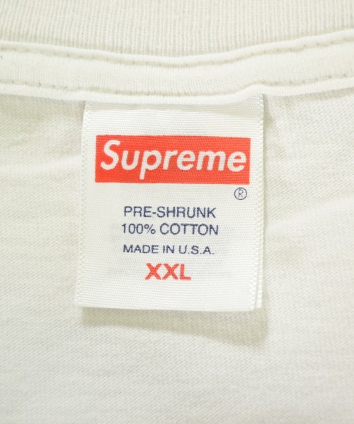 Supreme（シュプリーム）Tシャツ・カットソー 白 サイズ:XXL メンズ/2200707131115