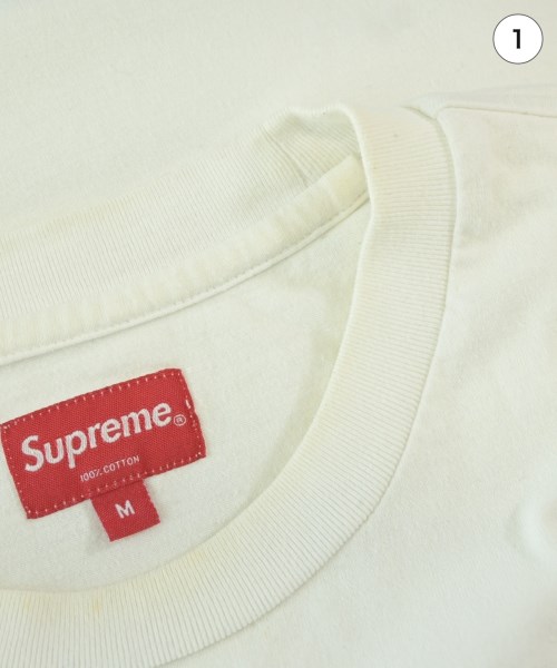 Supreme（シュプリーム）Tシャツ・カットソー 白 サイズ:M メンズ/2200710856029