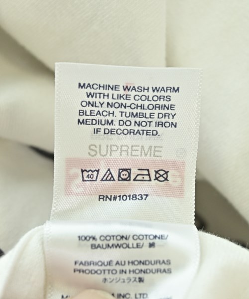 Supreme（シュプリーム）Tシャツ・カットソー 白 サイズ:L メンズ/2200710894021