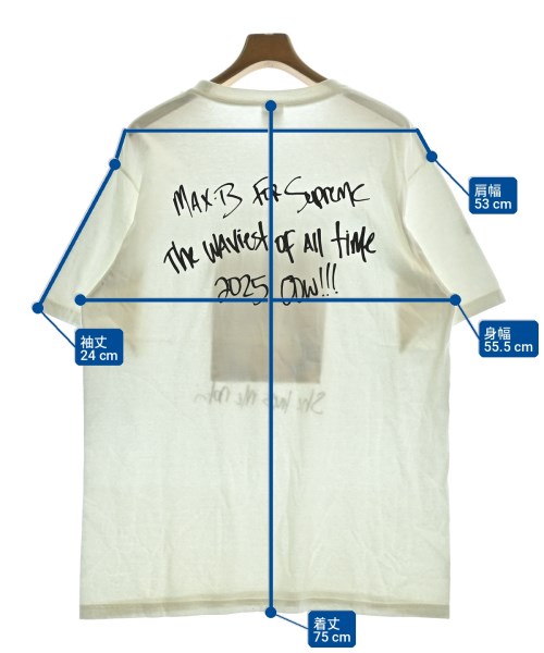 Supreme（シュプリーム）Tシャツ・カットソー 白 サイズ:L メンズ/2200710894021