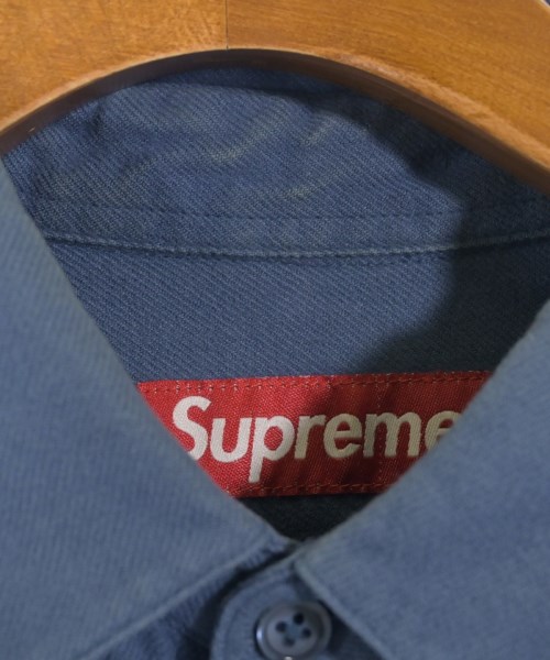 Supreme（シュプリーム）カジュアルシャツ 青 サイズ:M メンズ/2200710954015