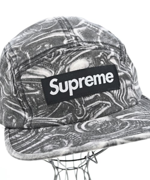 Supreme（シュプリーム）キャップ 黒 サイズ:58 メンズ/2200711061071