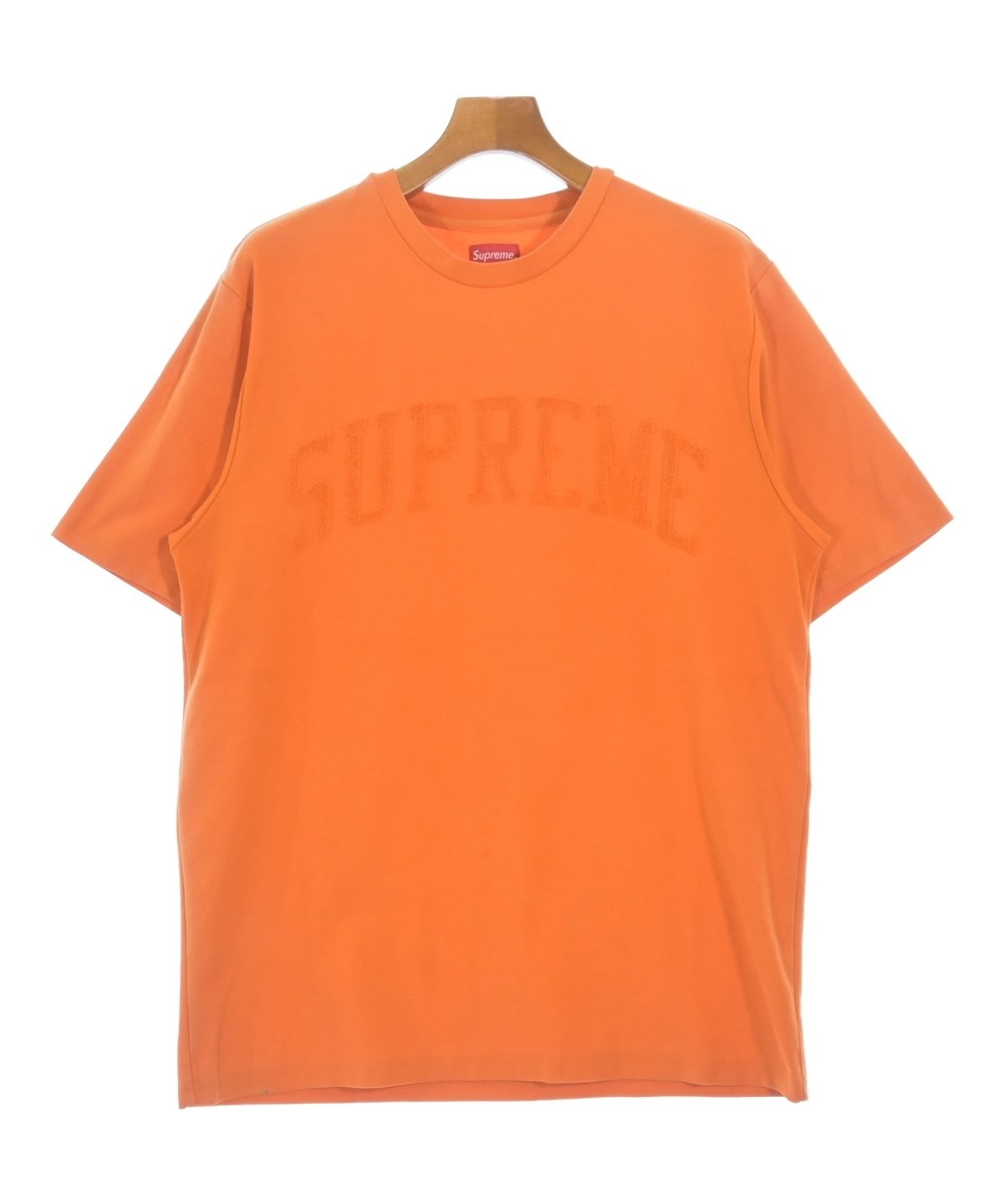 Supreme ロゴプリント カットソー Mサイズ Supreme（シュプリーム）Tシャツ・カットソー オレンジ サイズ:M