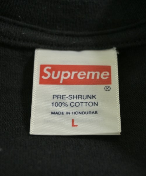 Supreme（シュプリーム）Tシャツ・カットソー 黒 サイズ:L メンズ/2200711397057