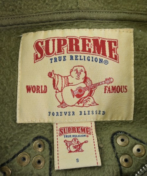 Supreme（シュプリーム）パーカー カーキ サイズ:S メンズ/2200706280012