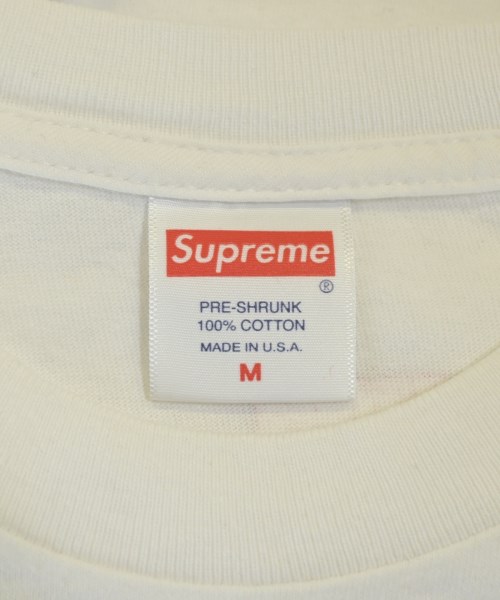 Supreme（シュプリーム）Tシャツ・カットソー 白 サイズ:M メンズ/2200711689077