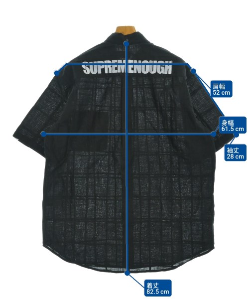 Supreme（シュプリーム）カジュアルシャツ 黒 サイズ:L メンズ/2200711689206