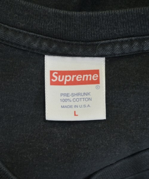 Supreme（シュプリーム）Tシャツ・カットソー 黒 サイズ:L メンズ/2200711833050