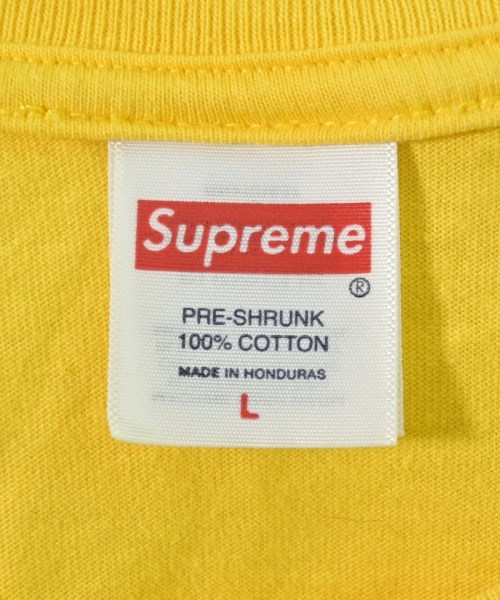 Supreme（シュプリーム）Tシャツ・カットソー 黄 サイズ:L メンズ/2200712097017