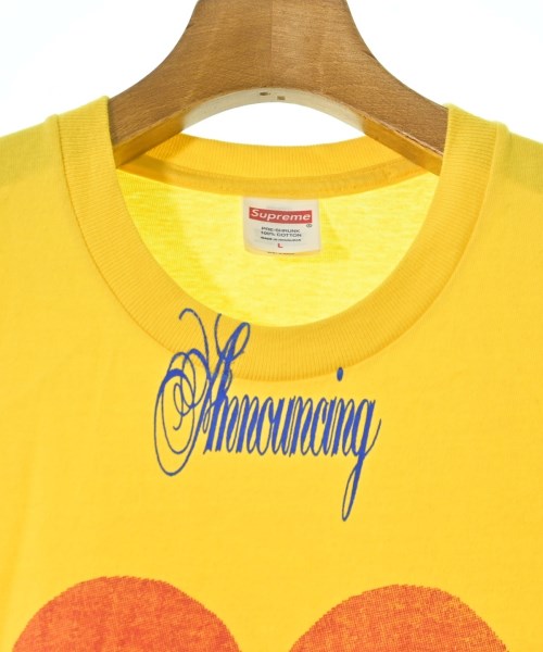 Supreme（シュプリーム）Tシャツ・カットソー 黄 サイズ:L メンズ/2200712097017