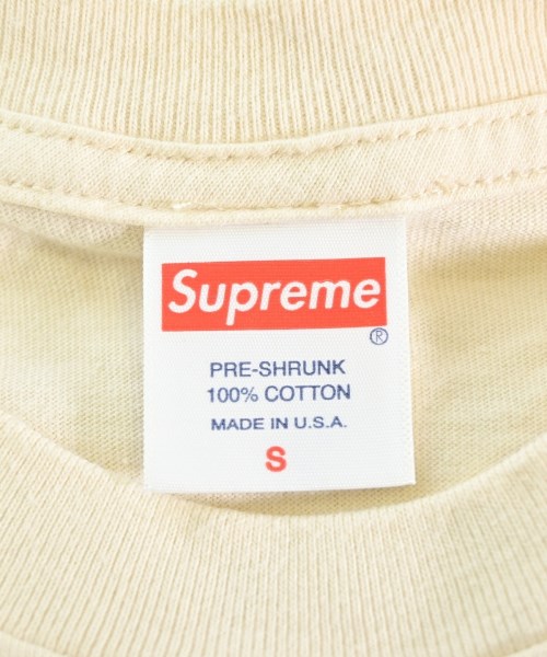 Supreme（シュプリーム）Tシャツ・カットソー ベージュ サイズ:S メンズ/2200709516026
