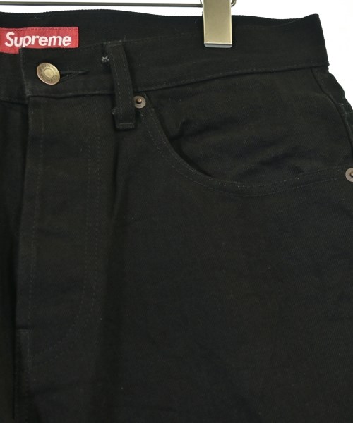 Supreme（シュプリーム）デニムパンツ 黒 サイズ:30(M位) メンズ/2200711804012