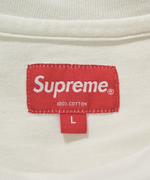 Supreme（シュプリーム）Tシャツ・カットソー 白 サイズ:L メンズ/2200712285087