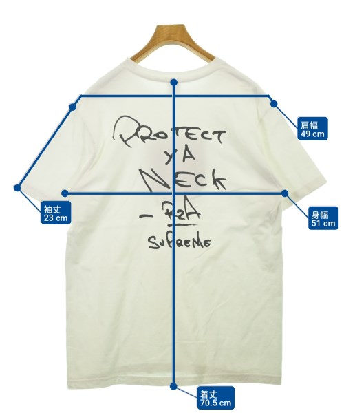 Supreme（シュプリーム）Tシャツ・カットソー 白 サイズ:M メンズ/2200712466028