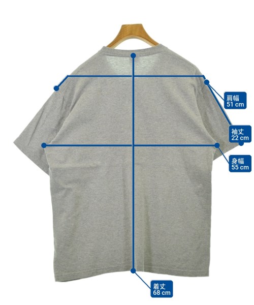 Supreme（シュプリーム）Tシャツ・カットソー グレー サイズ:M メンズ/2200712466035