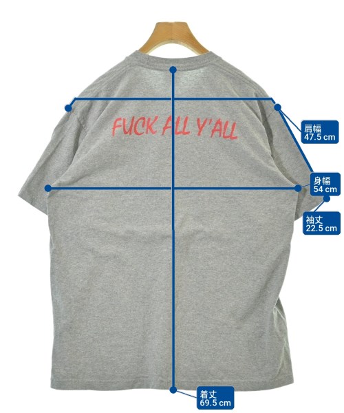 Supreme（シュプリーム）Tシャツ・カットソー グレー サイズ:M メンズ/2200712466059