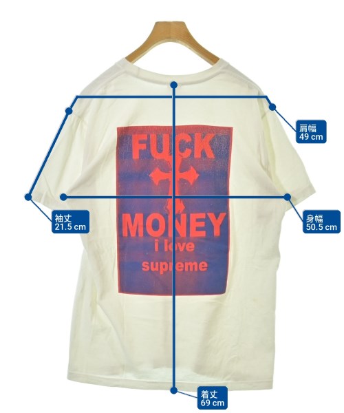 Supreme（シュプリーム）Tシャツ・カットソー 白 サイズ:M メンズ/2200712466103