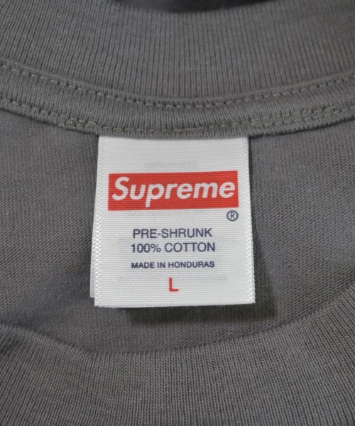 Supreme（シュプリーム）Tシャツ・カットソー グレー サイズ:L メンズ/2200712670012