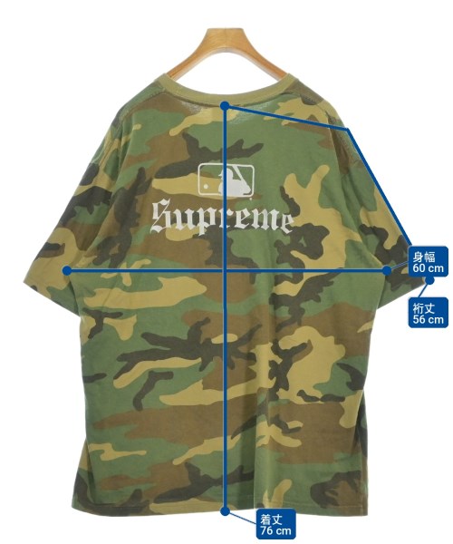 Supreme（シュプリーム）Tシャツ・カットソー カーキ サイズ:XXL メンズ/2200713089035