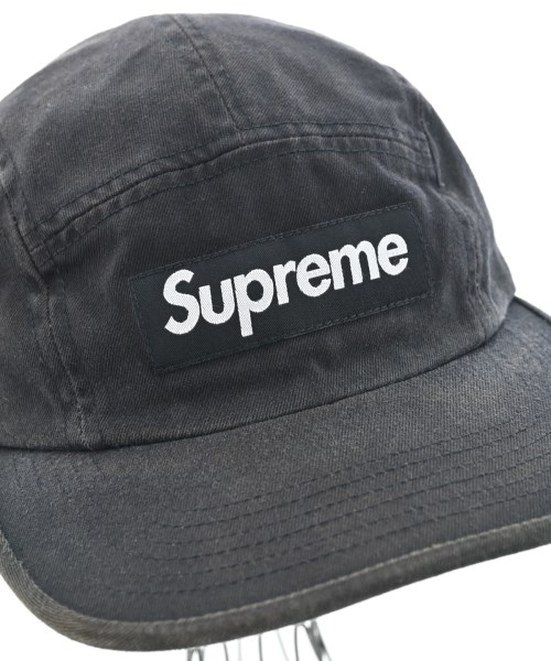 Supreme（シュプリーム）キャップ 黒 サイズ:58cm メンズ/2200713405019