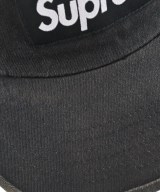 Supreme（シュプリーム）キャップ 黒 サイズ:58cm メンズ/2200713405019