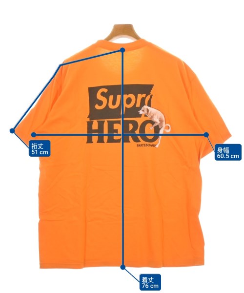 Supreme（シュプリーム）Tシャツ・カットソー オレンジ サイズ:XL メンズ/2200713459180