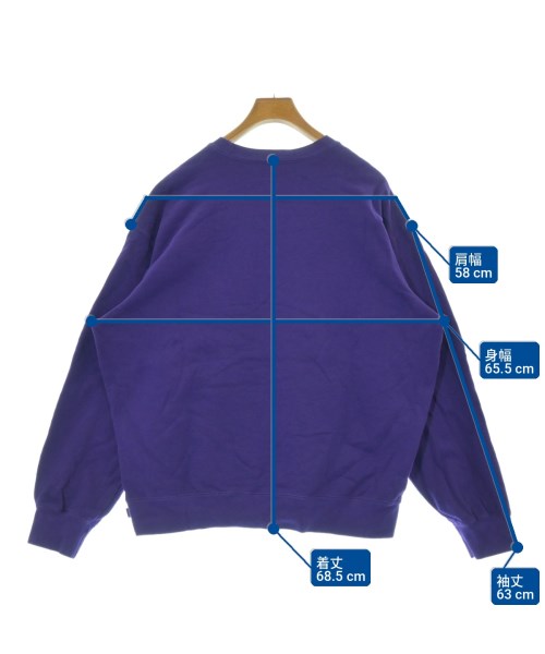 Supreme（シュプリーム）スウェット 紫 サイズ:L メンズ/2200713468038