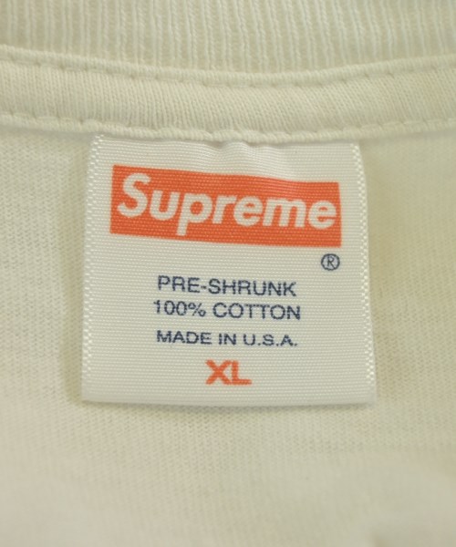 Supreme（シュプリーム）Tシャツ・カットソー 白 サイズ:XL メンズ/2200713218046