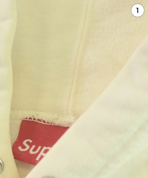 Supreme（シュプリーム）パーカー 白 サイズ:S メンズ/2200714125015