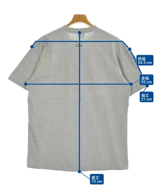 Supreme（シュプリーム）Tシャツ・カットソー グレー サイズ:XL メンズ/2200714134017