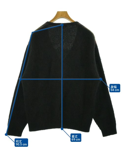 Supreme（シュプリーム）カーディガン 黒 サイズ:L メンズ/2200714637044
