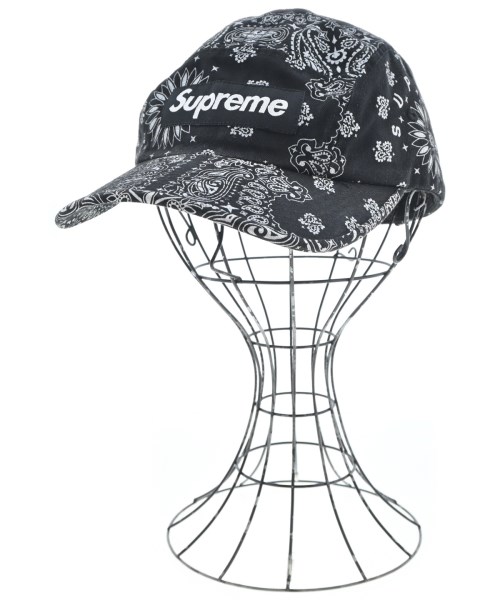 Supreme（シュプリーム）キャップ 黒 サイズ:- メンズ/2200715268117