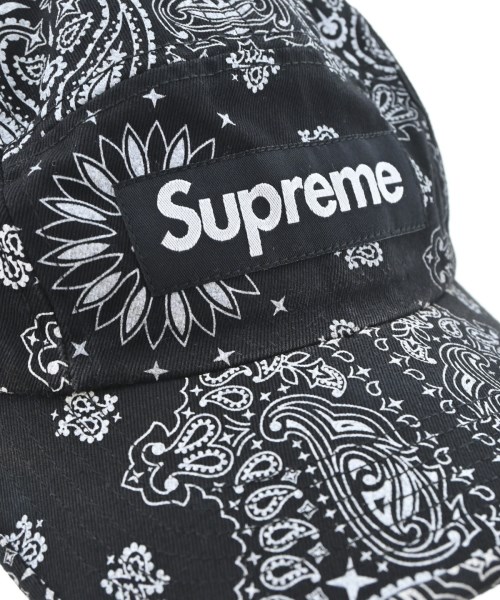 Supreme（シュプリーム）キャップ 黒 サイズ:- メンズ/2200715268117