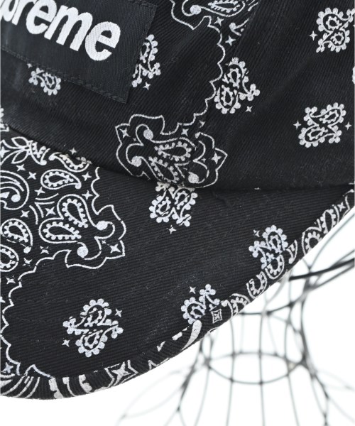 Supreme（シュプリーム）キャップ 黒 サイズ:- メンズ/2200715268117