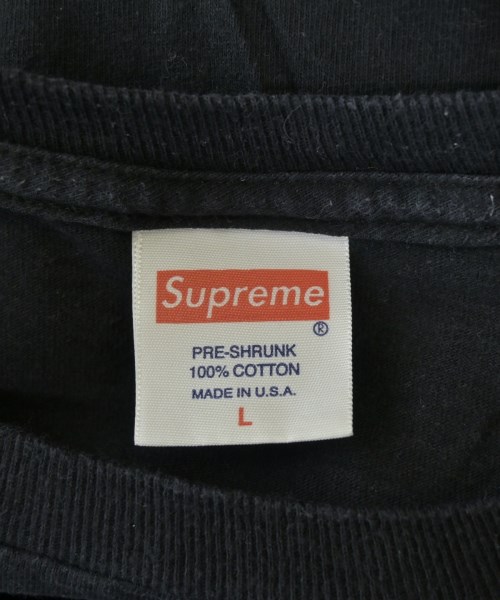 Supreme（シュプリーム）Tシャツ・カットソー 黒 サイズ:L メンズ/2200708313091
