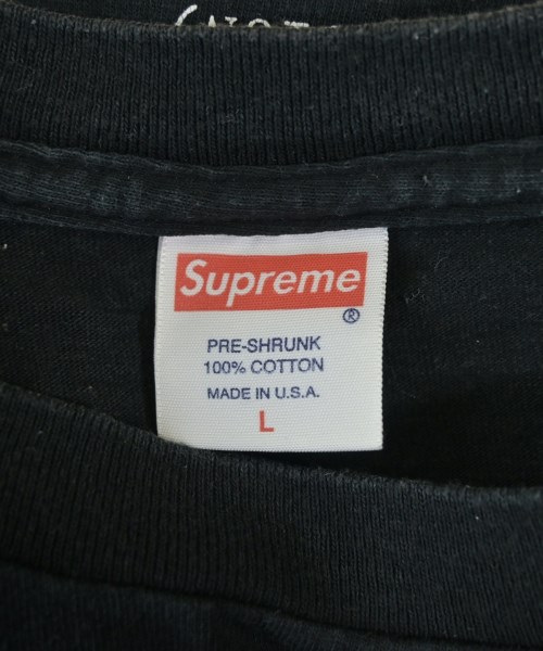 Supreme（シュプリーム）Tシャツ・カットソー 黒 サイズ:L メンズ/2200708313121