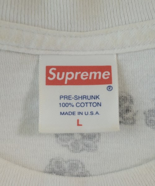 Supreme（シュプリーム）Tシャツ・カットソー 白 サイズ:L メンズ/2200708313138