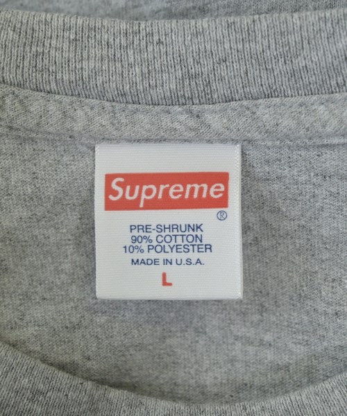 Supreme（シュプリーム）Tシャツ・カットソー グレー サイズ:L メンズ/2200708313374
