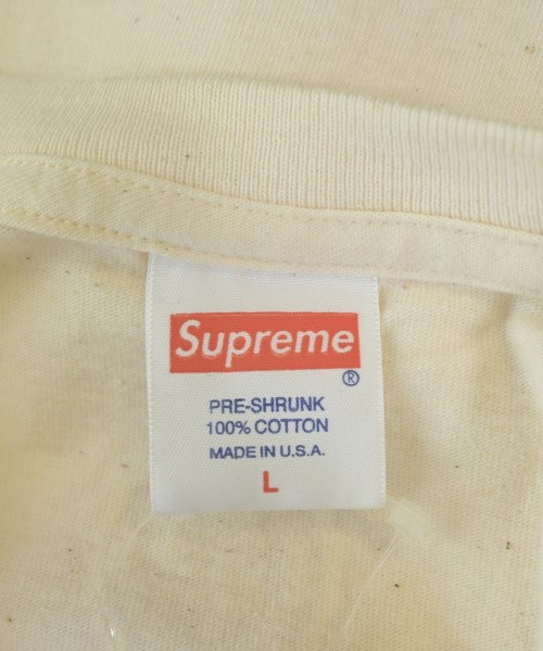 Supreme（シュプリーム）Tシャツ・カットソー ベージュ サイズ:L メンズ/2200708313381