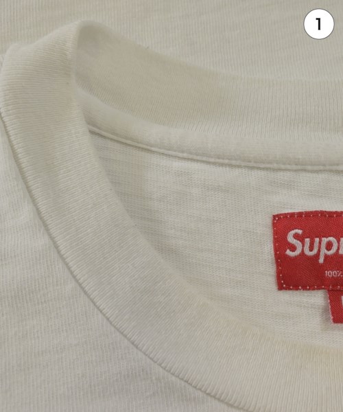 Supreme（シュプリーム）Tシャツ・カットソー 白 サイズ:M メンズ/2200715536087
