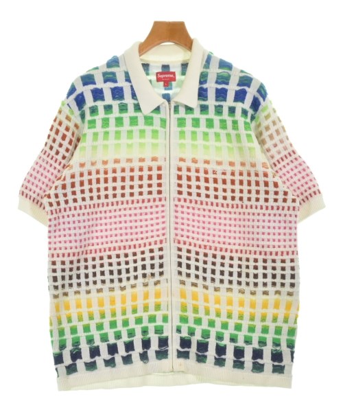 Supreme（シュプリーム）カーディガン 白 サイズ:L メンズ/2200711171091