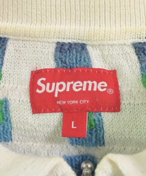 Supreme（シュプリーム）カーディガン 白 サイズ:L メンズ/2200711171091