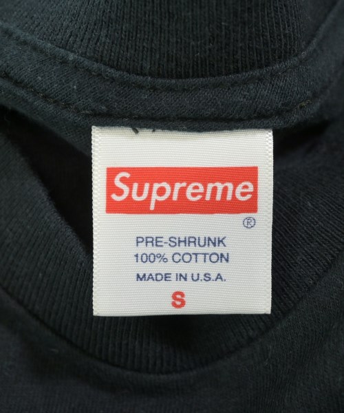 Supreme（シュプリーム）Tシャツ・カットソー 黒 サイズ:S メンズ/2200715853023