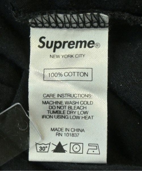 Supreme（シュプリーム）Tシャツ・カットソー 黒 サイズ:XL メンズ/2200715862049