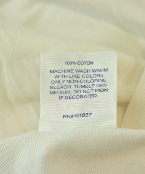Supreme（シュプリーム）Tシャツ・カットソー 白 サイズ:XL メンズ/2200715862070