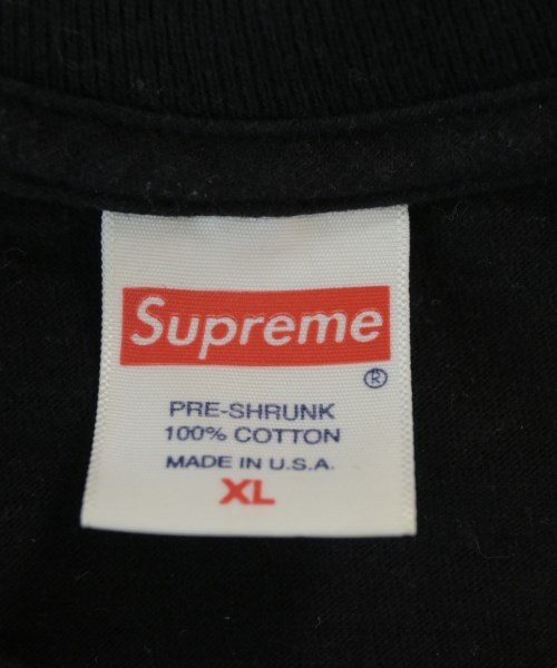 Supreme（シュプリーム）Tシャツ・カットソー 黒 サイズ:XL メンズ/2200715862100