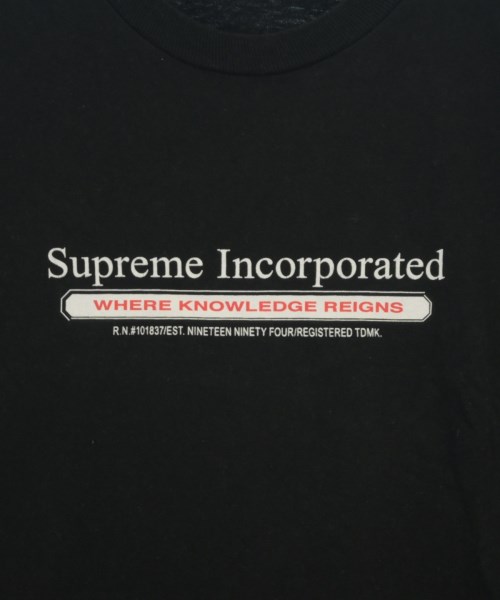 Supreme（シュプリーム）Tシャツ・カットソー 黒 サイズ:XL メンズ/2200715862100