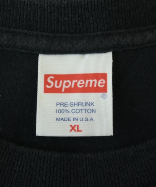Supreme（シュプリーム）Tシャツ・カットソー 黒 サイズ:XL メンズ/2200715862117
