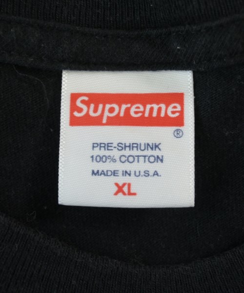 Supreme（シュプリーム）Tシャツ・カットソー 黒 サイズ:XL メンズ/2200715862131
